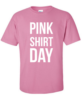 February 26 is Pink Shirt Day - Let Kindness Grow!